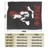Mirai Nikki Gasai Yuno Flannel Blanket Winter  Soft Throw Blanket for Girls Boys Couch Bed Street Trend Bedspread Sofa Bed Cover