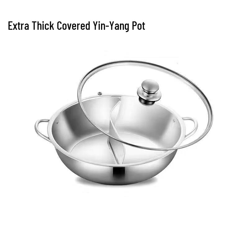 Penguin Tuan Tuan Stainless Steel Induction Hot Pot with Lid