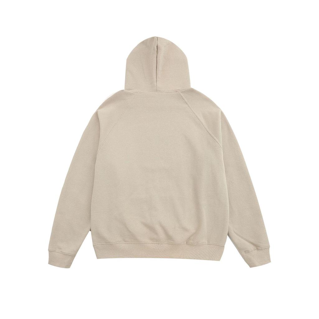 ESSENTIALS FOG 1977 Unisex Hoodie - Flocked Velvet, Loose Fit, Autumn/Winter Trend