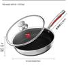 Kobach 26cm 316L Stainless Steel Non-Stick Frying Pan