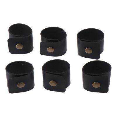 12Pcs Faux Leather Serviette Rings Rustic Napkin Ring Buckles Reusable Napkin Ring Holders  Wedding