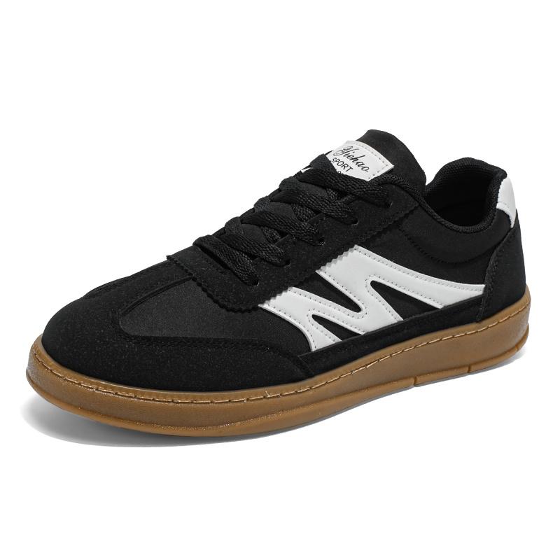 

Оригинальные мужские кроссовки для скейтбординга на плоской подошве, модные черные кроссовки для мужчин, удобные нескользящие спортивные туфли для мужчин, кроссовки для скейтбординга 39