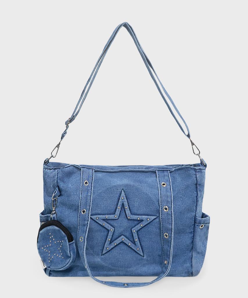 Chicks Star Coin Pocket Eyelet Bag (4 Colors)