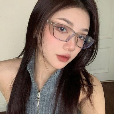 Transparent Square Computer Glasses Frame Women Men Anti Blue Light Rectangle Eyewear Blocking Optical Spectacle Eyeglasses