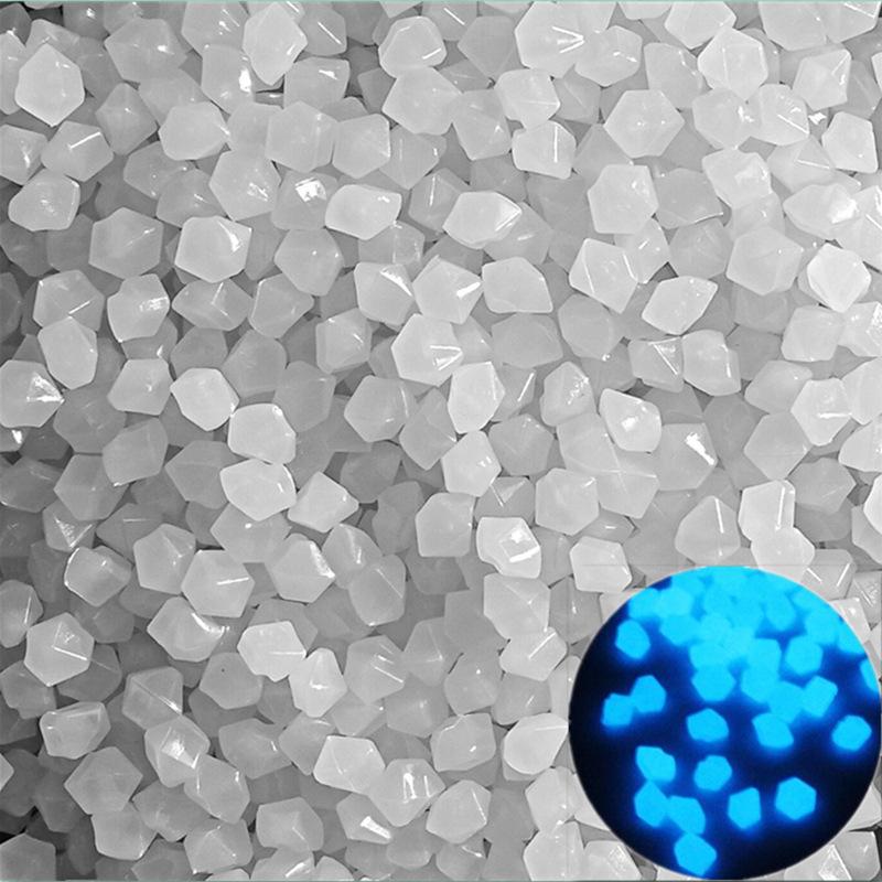 0,5 g Mini Diamant Resin Fluorescerande Stenar: Självlysande för mikrolandskap & akvarier, Arkeologisk leksak för barn