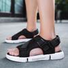 Fashion 2025 New Summer Men's Sandals Breathable Sports Casual Driving Beach Slippers Trendy INS Style PVC Sole Grid Lining