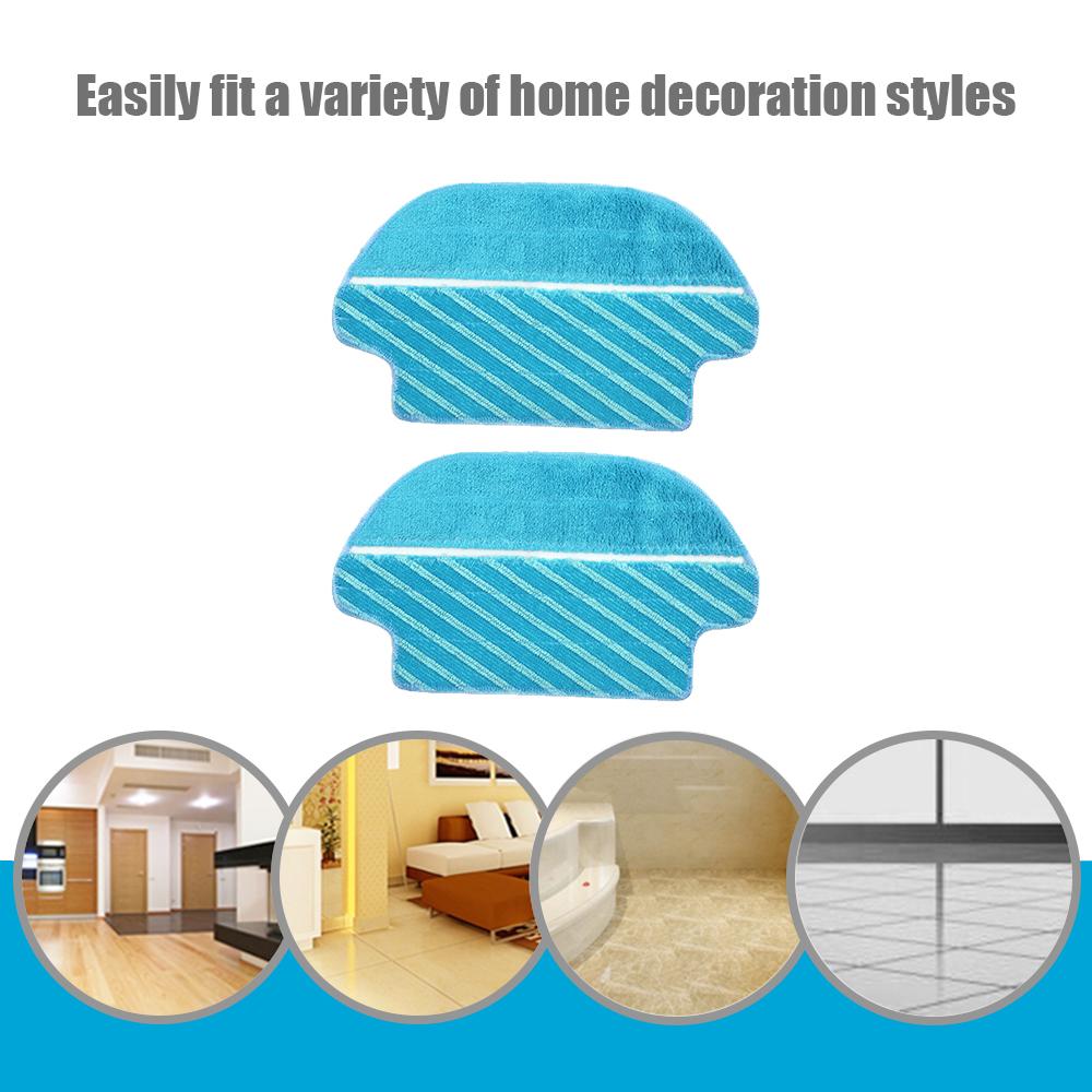 6 Pack Mopping Cloth Replacement for Cecotec Conga 3490/ 4090 Robot Vacuum Cleaner Washable Mopping Pad Accessories