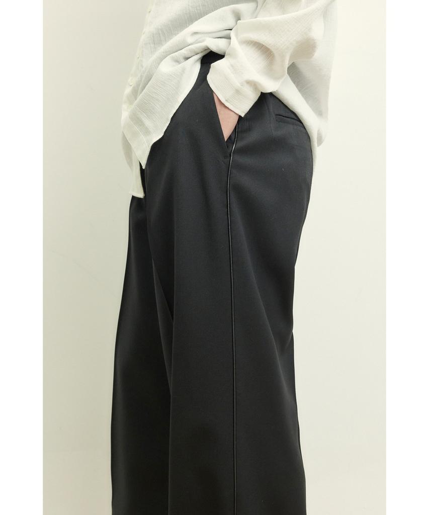 YOUTH String Wide Pants - Black