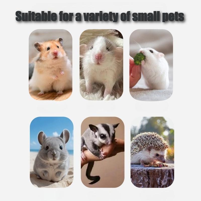Hamster Nest Pad, Small Pet Guinea Pig, Chinchillas, Cotton Pad, Rabbit for Winter Warmth, Round Pad Thickened for Warmth