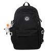 Schoolbag Casual Backpack 1011 Korean Version Simple and Versatile Middle School Student School Bag Female Japanese Men's and Women's Commuter Travel