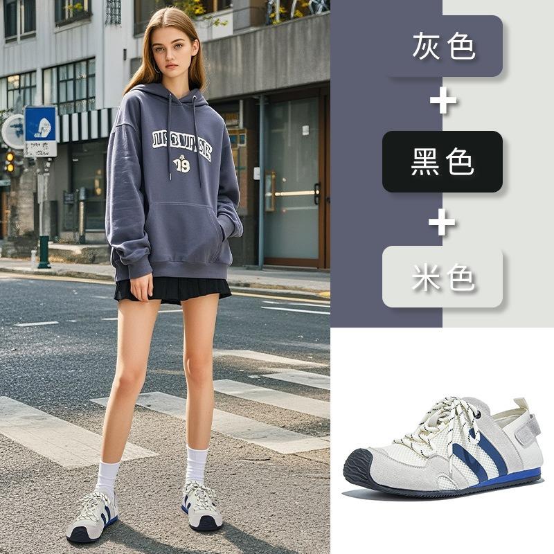 Leather Retro Women's Autumn New Outdoor Sports Shoes Flat Women's Shoes Casual Versatile Shoes Children