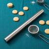 Rolling Pins, Stainless Steel Dough Roller, Essential Kitchen Utensil for Baking Pizza Dough, Pie, Cookie, Fondant, Dumpling