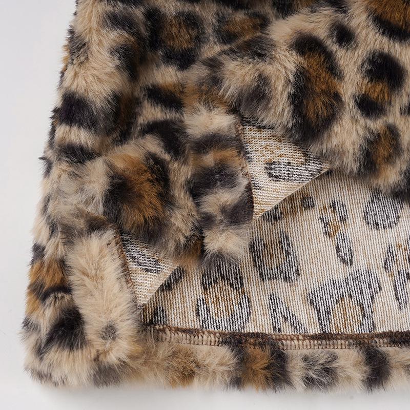 Y2K Leopard Patchwork Lace-Up Mini Skirt with Waistband