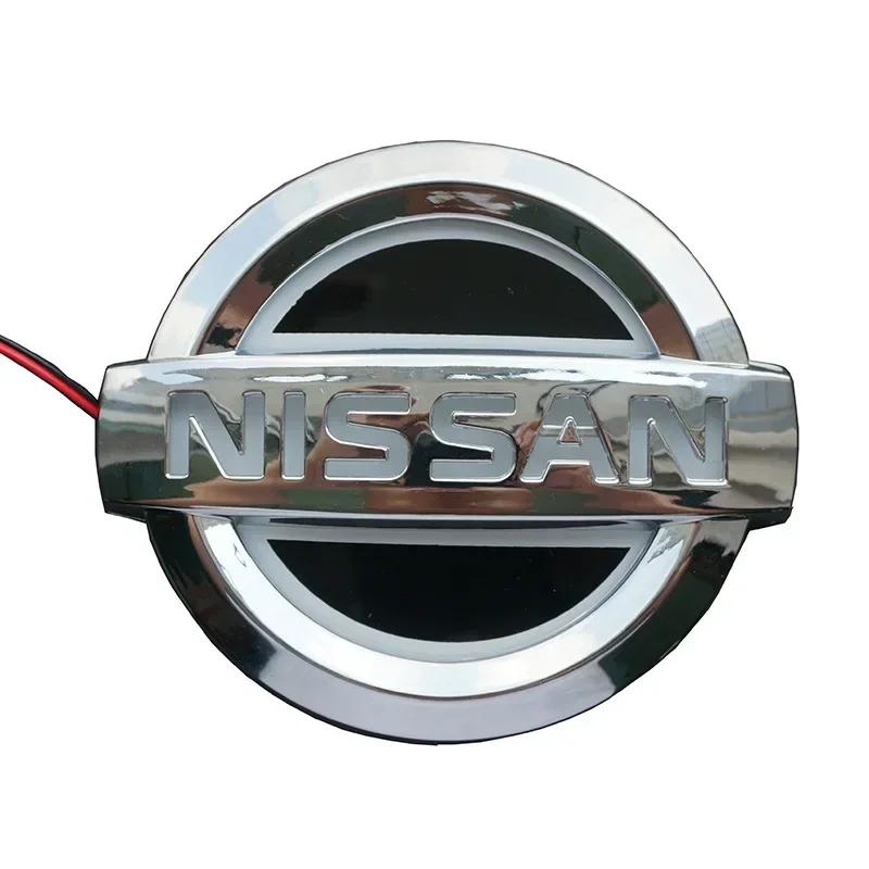5D Led Light Car Rear Logo Emblem 10.6cm 11.7cm Badge for Nissan Sylphy N7 Qashqai Teana Note Navara Juke Patrol X-trail Murano