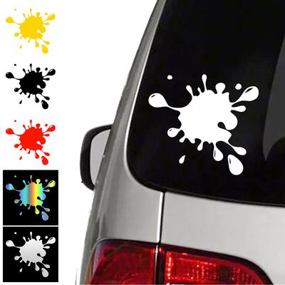 Car Decals Stickers Interesting Waterproof Stains Decals Auto Door Window Glass Rear Bumper Decorative Stickers No Glue Marks #469563