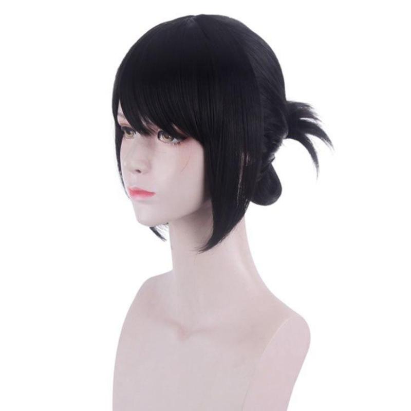 Anime Shinomiya Kaguya 35CM Short Nature Black Styled Wig Anime Kaguya-sama Love Is War Heat Resistant Cosplay Hair Wigs