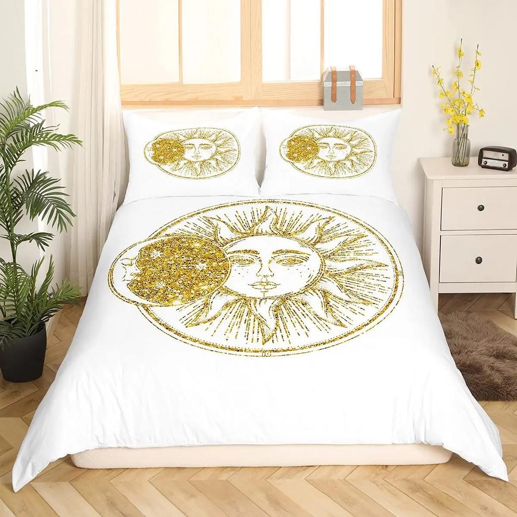 Bohemian Elephant Duvet Cover Set Mandala Bedding Set Twin For Boys Kids Exotic Animal Polyester Comforter Cover With Pillowcase