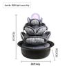 Popular Resin Water Feature: Small Zen Desktop Fountain for Wealth and Tranquility