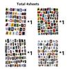 Letter Stickers for Scrapbooking Magazine Alphabet Stickers Self-Adhesive Stickers for Journal Laptop Water Bottles DIY Decor.