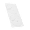 2 Pcs Anti Wrinkle Silicone Nipple Pads Reusable Ultra Thin Round Anti Wrinkle Chest Patces for Women