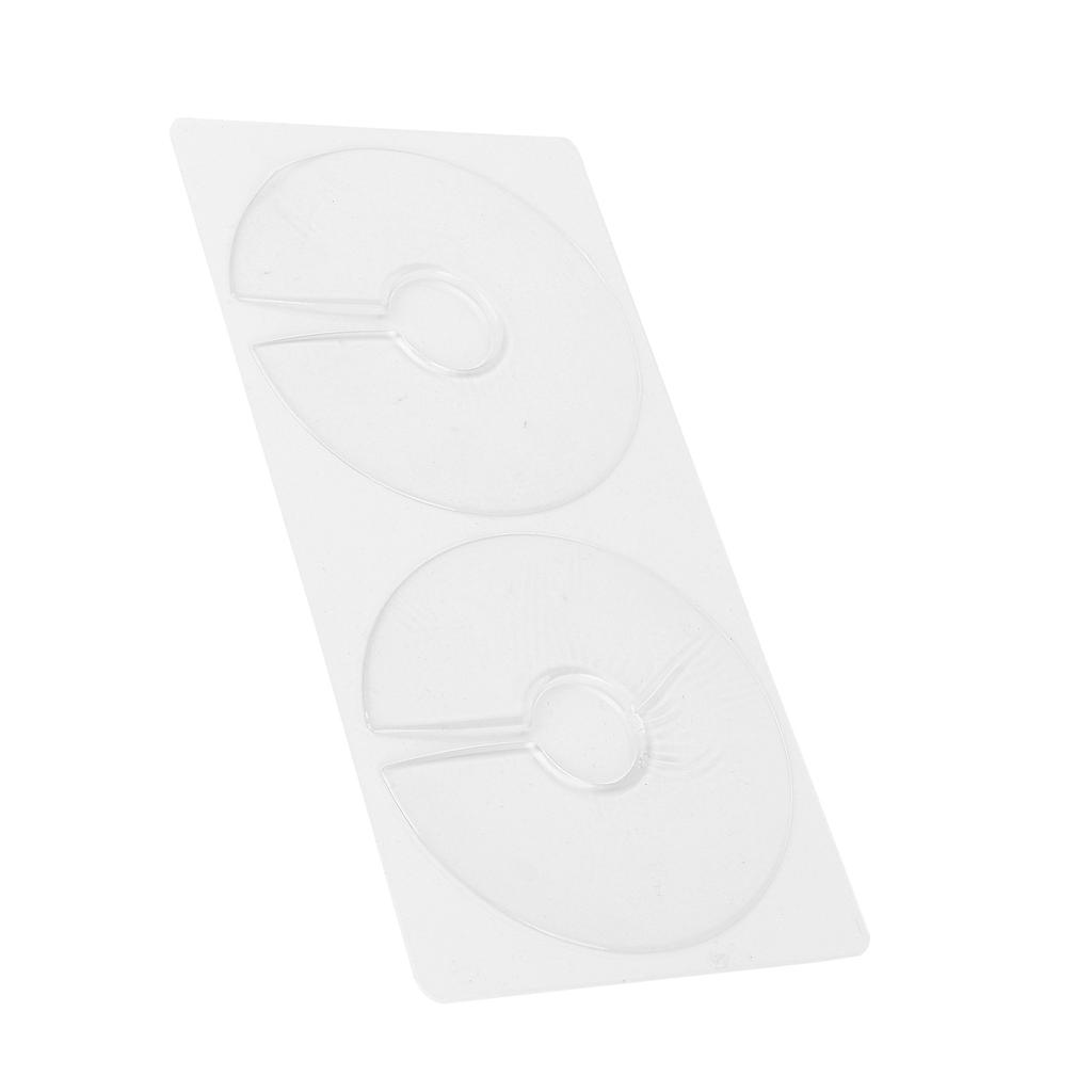 2 Pcs Anti Wrinkle Silicone Nipple Pads Reusable Ultra Thin Round Anti Wrinkle Chest Patces for Women