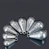 5 Pieces Pack 20g-120g Range Fishing Sinkers Iron Material Teardrop Sinkers  For Fishing