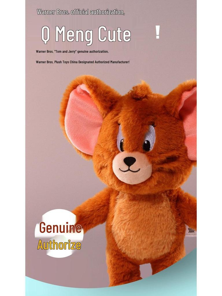 Tom and Jerry Plush Toys - Cute Hugging Dolls for Kids' Birthdays
