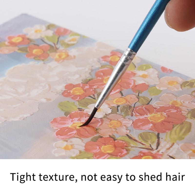 Artist Multifunction Brushes Set 20pcs Hook Line Pen Fine Detail for Watercolor Acrylic Oil Canvas Painting