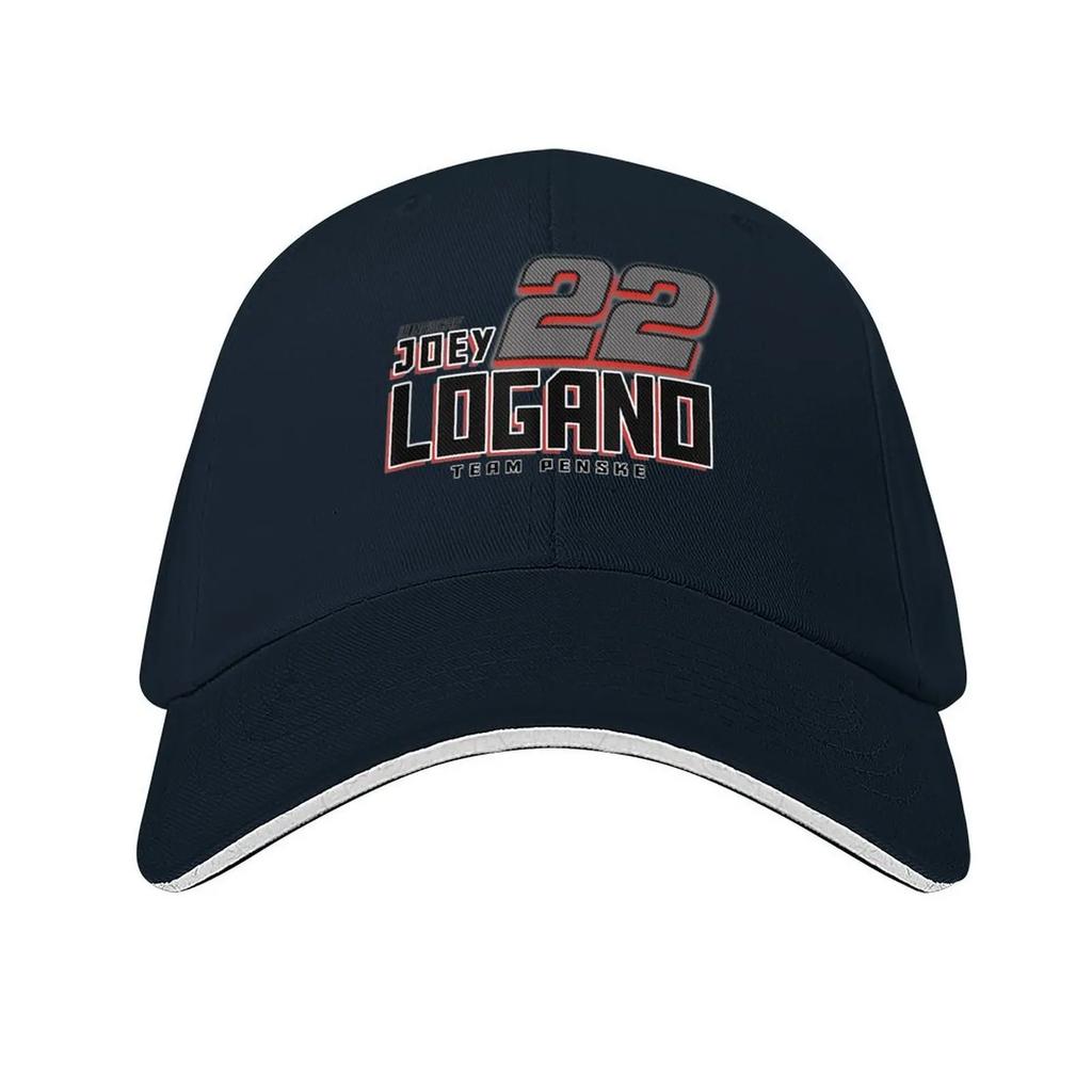 NASCAR  Joey Logano  Carbon Fiber Baseball Cap Wild Ball Hat Hat Beach Ball Cap Vintage Womens Beach Unisexs