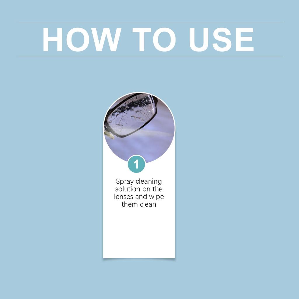 Lens Scratch Remover Repair Abrasion Scratch Renovation Eyeglass Lens Glass Blur Conditioner 100ml