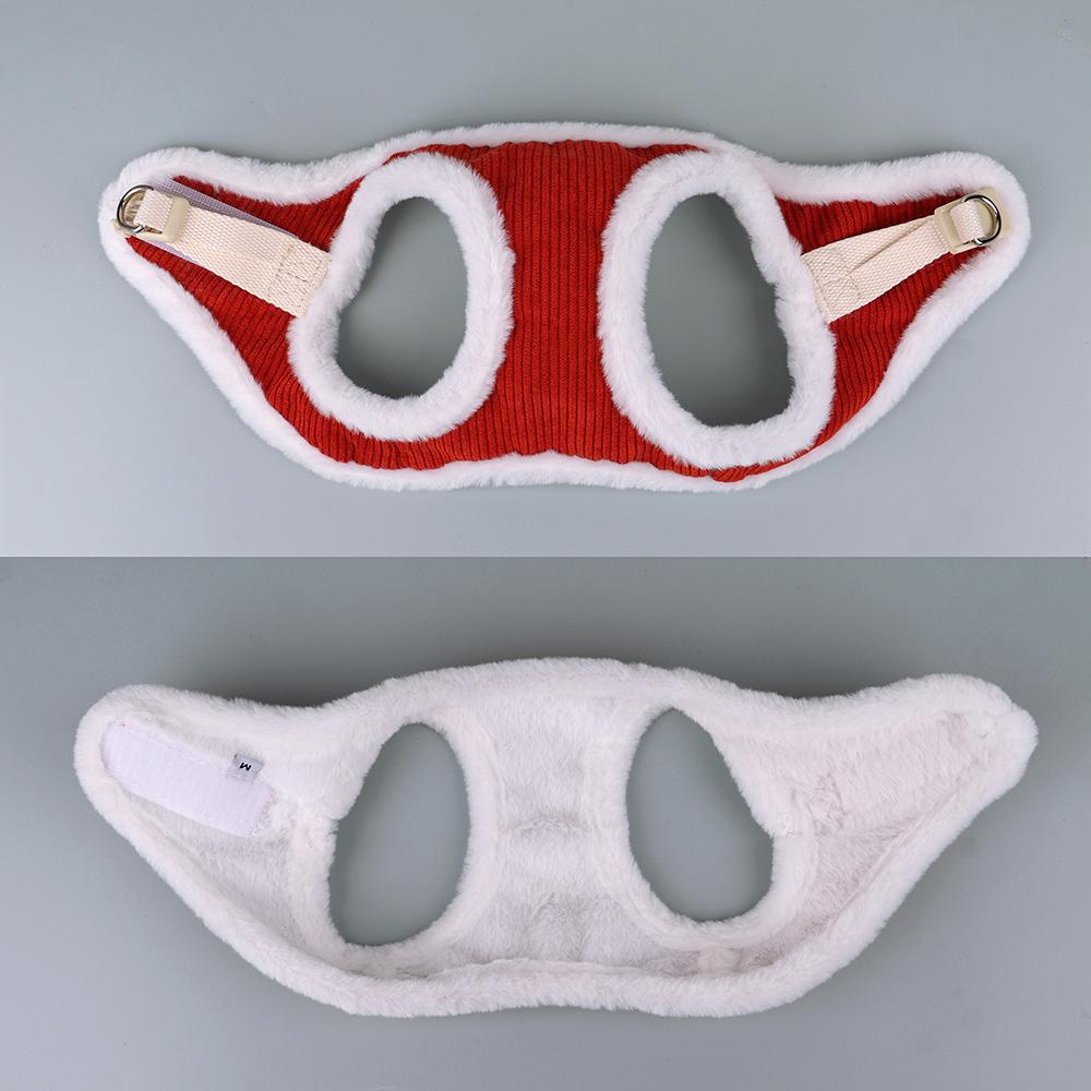 Winter Warm Honden Tuig Lijn Set Puppy Kat Vest Voor Kleine Middelgrote Honden Chihuahua Yorkie Tuigen Met Bijpassende Lijn