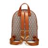Fashion Backpacks for Women  New Trendy 3Pcs Set Large Capacity Handbags with Purses Vintage Printed Double Shoulder Bags