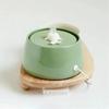 Ceramic Cat Drinking Fountain With USB Charging And Automatic Filtering