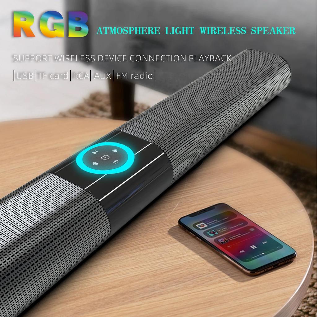 Wireless Bluetooth Sound Bar Speaker System Super Power Sound Speaker Wired Wireless Surround Stereo Home Theater TV Projector