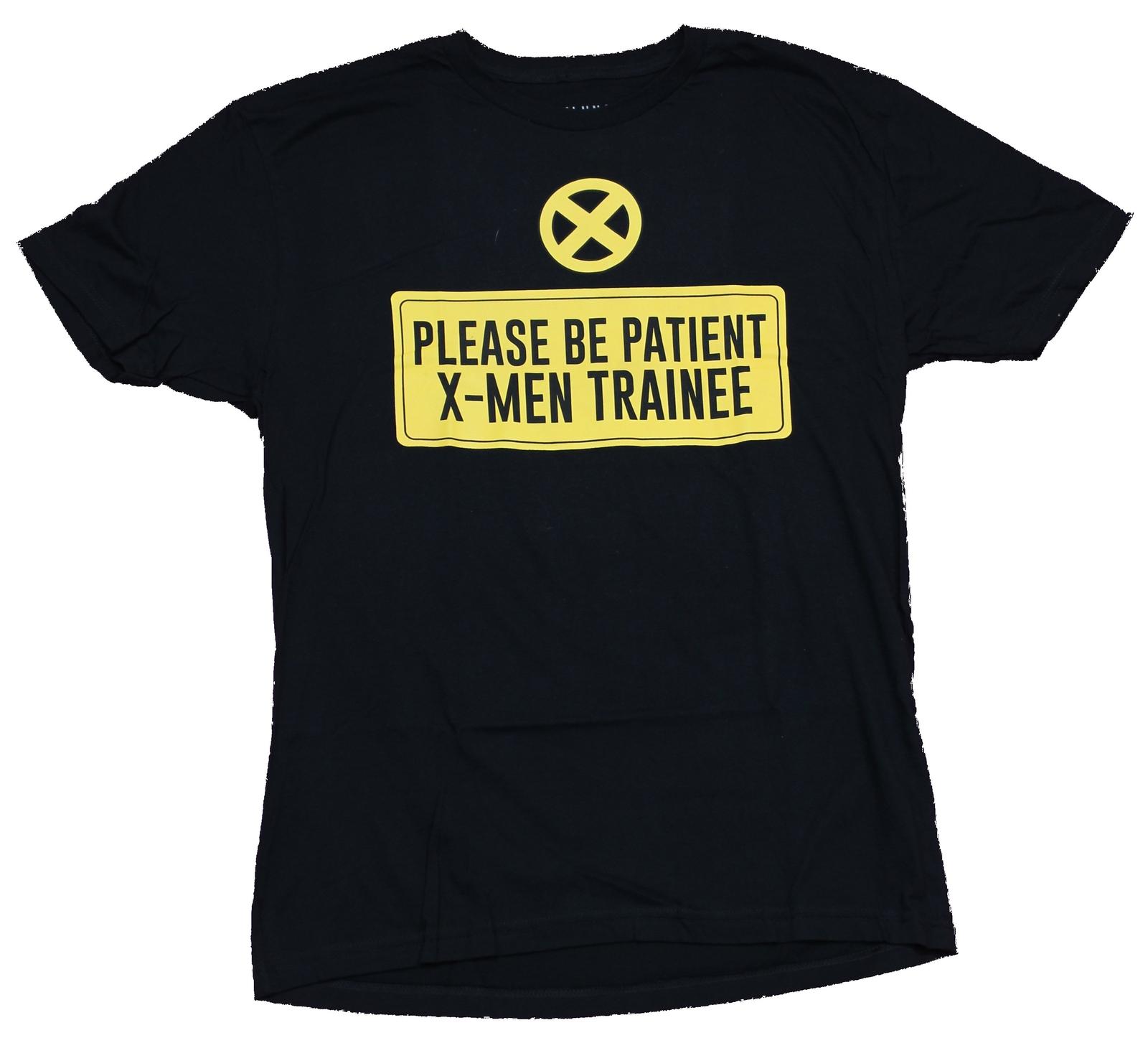 XMen Mens T-shirt Trainee Please Be Patient S