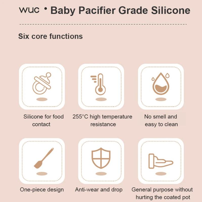 Baking Tool Set: Silicone Scraper, Scraper, Three-piece Baking Set, Egg Beater, Manual Food-grade Stirring Spatula, Complete Set