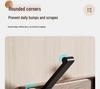 Walnut Strong Load-Bearing Door & Wall Hook Rack