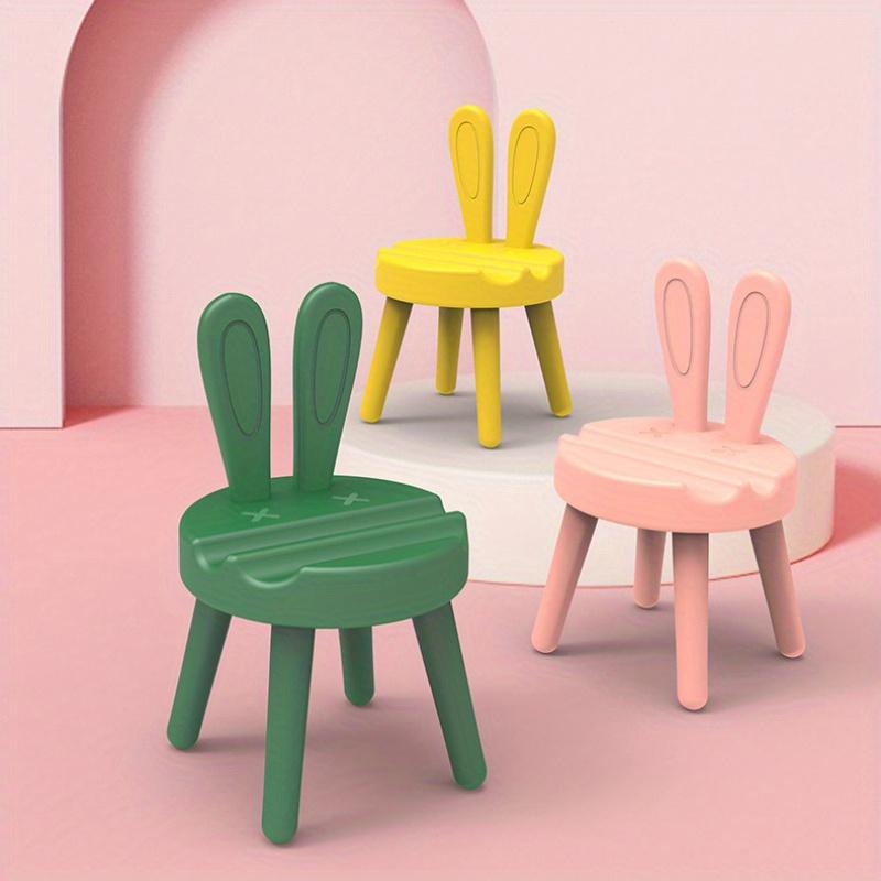 1pc Chair Design Desktop Phone Holder for Home, Office, 6 Colors Available
