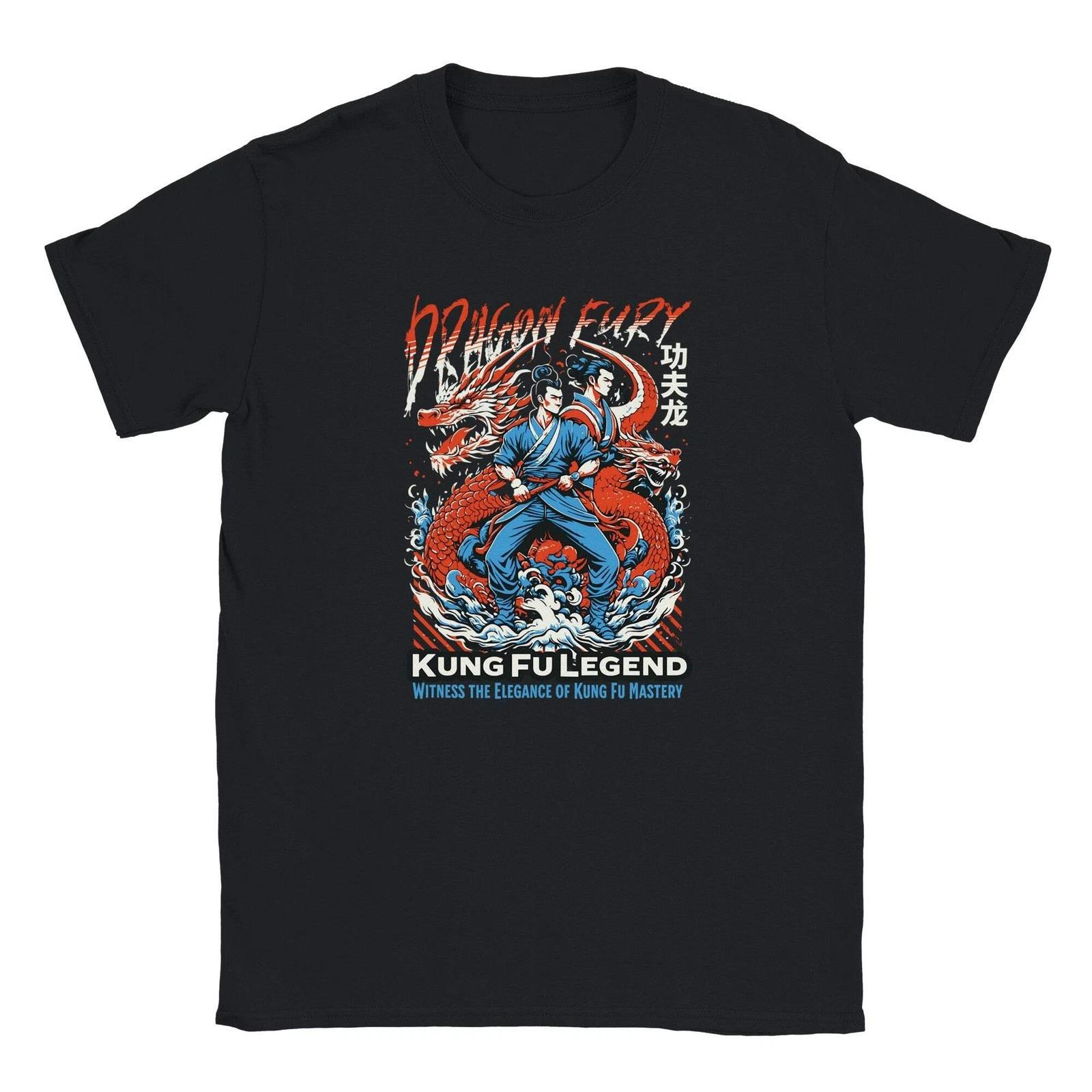 

Dragon Fury Kung Fu Legend T-Shirt | Unisex Graphic Tee S