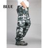 Multi-functional Outdoor Casual Pants Men Camouflage Pants Multi-pocket Overalls Trousers