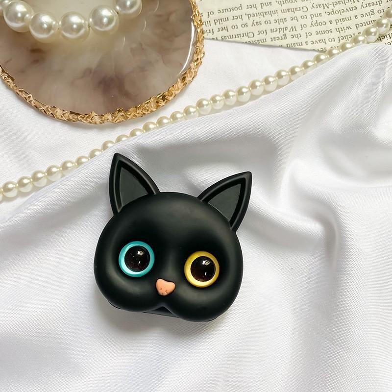 

Original Ins Style 3D Cute Cat Phone Airbag Bracket Adhesive Portable Makeup Mirror Selfie Ring