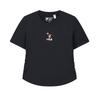 Original Simple Classic Casual Embroidered Dog Slim Fit Short Sleeve T-Shirt Women Tops F61W629108FNV