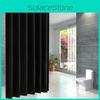 Soft Microfiber Fabric Shower Liner Hotel Home Quality Water Repellent Curtain