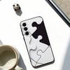 Puzzle Piece Phone Case For Samsung Galaxy A73,A72,A71,A70,A53,A52,A51,Others Soft Black Cover