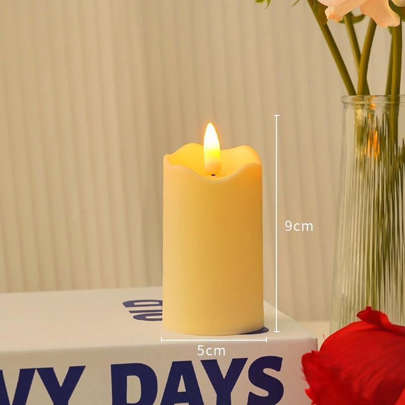 1/3/6Pcs Led Candles Flameless Flickering Light Flameless Candle For Christmas Wedding Decor Birthday Party Supplie