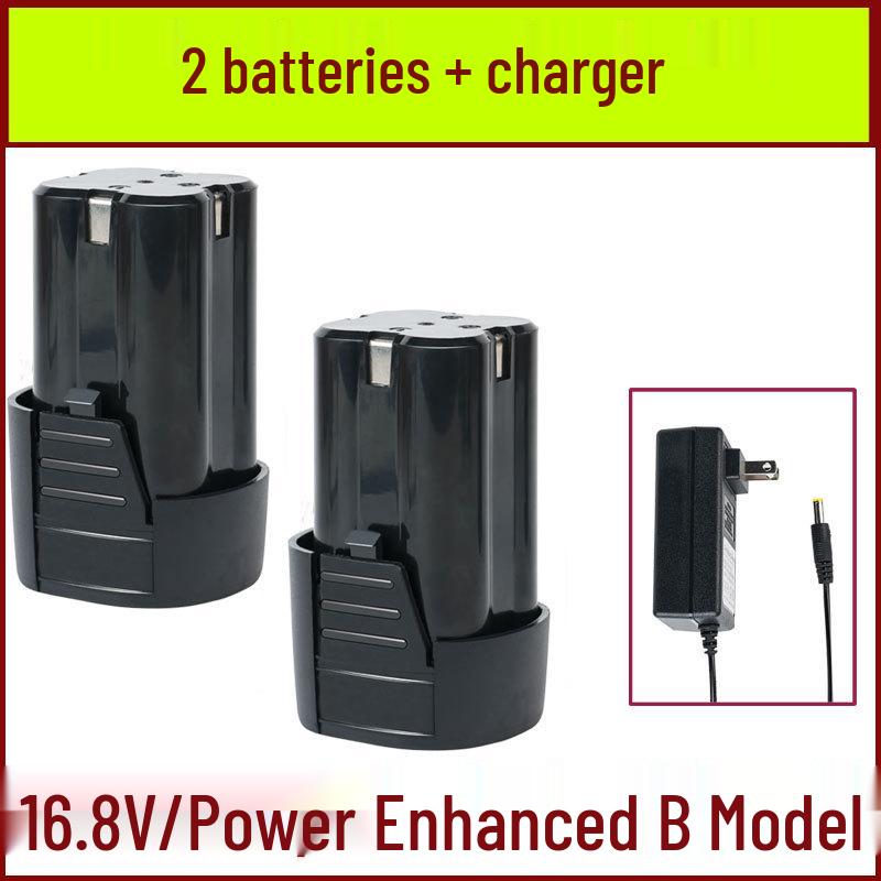 Universal Cordless Pistol Drill with 12V-18V Lithium Battery for Drill or Electric Screwdriver