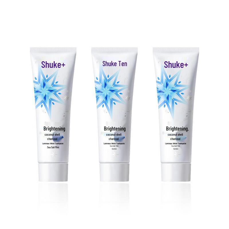 Suke Осветляющая зубная паста с блеском (3 x 120 г)