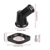 Lightweight Aluminum Water Neck Thermostat Housing 45 Degree Rotation Design Suitable For 327 350 396 454 Engine Models
