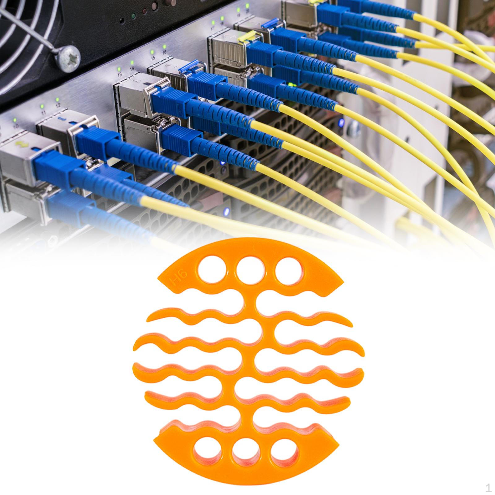 

Гребень для сетевого кабеля, подходит для категории 6, аксессуары для инструментов для машинного отделения, многоцелевой жёлтый