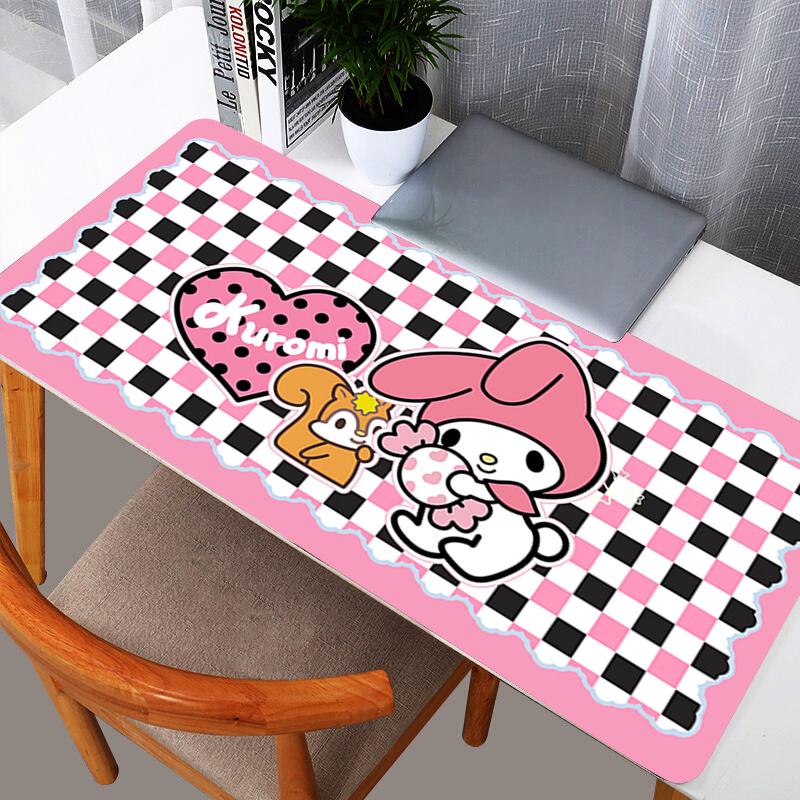 My Melody Mouse Pads Big Gaming Accessories Mousepad Gamer PC durable New Completo Computer Keyboard Desk Mat Varmilo